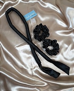 Modelador de Cachos Slim  - Cachos Sem Calor e sem Danos Cor: Preto