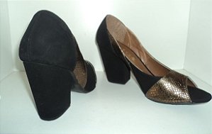 Peep Toe Feminino Ello 0909PB n°36