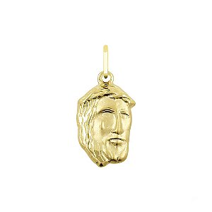 Pingente Face de Cristo Ouro 18k