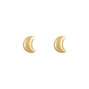 Brinco Lua de Ouro 18K Baby