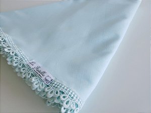 Toalha de mesa redonda  com renda 150 cm pronta entrega