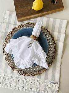 caminho de mesa  linho cinza