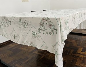 Toalha mesa retangular visco linho