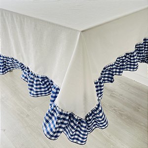 Toalha de mesa linho branco