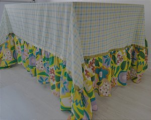 Toalha de mesa para festa junina . Tecido 100% algodão
