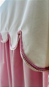 Toalha mesa festa aniversario cor de rosa