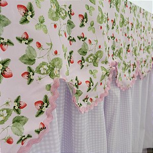 Toalha de mesa festa aniversário 270 x 90 x 80 cm