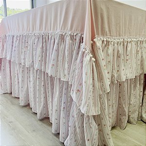 Toalha mesa festa aniversário até o chão