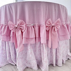 Toalha de mesa redonda festa aniversário