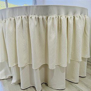 Toalha de mesa redonda 290 cm