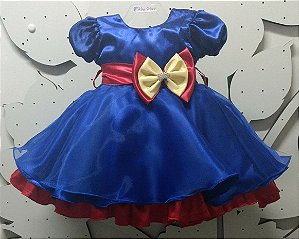 Vestido Infantil da Luna  Tam 1 ao 3