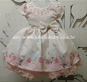 Vestido Infantil Tam 1 ao 3