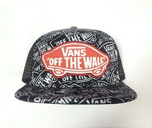 Boné Vans Beach Girl Trucker Hat Black