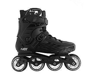 Patins Roller Hd Fast Profissional black