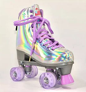 Patins Hondar Quad Roller Cherry silver 85a