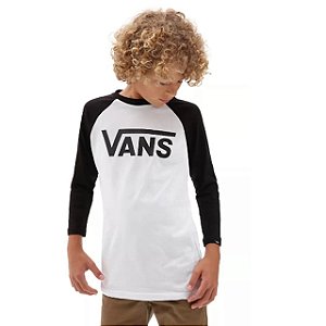 Camiseta Vans Classic Raglan Kids