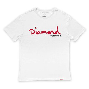 Camiseta Diamond OG Script white