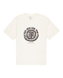 Camiseta Element Wooden Tree Logo off white