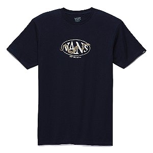 CAMISETA VANS SNAKED CENTER NAVY