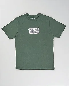 Camiseta Vans Ss Diy Fx Dried Kelp Infantil