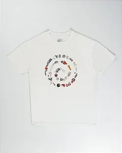 Camiseta Vans SS Vertigo OS Marshmallow
