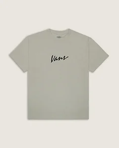 Camiseta Vans Classic Script Drizzle