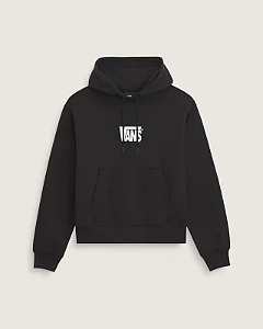 Moletom Vans Com Capuz Stretch Logo Black