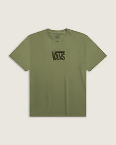 Camiseta Vans Manga Curta Stretch Logo Soft Sage