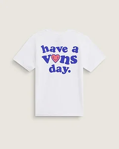Camiseta Vans Manga Curta Vans Day White