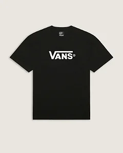 Camiseta Vans Manga Curta New Vans Classics Black Infantil