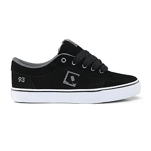 Tênis QIX 93 Ninety Three Vulcan 07 Preto e Chumbo
