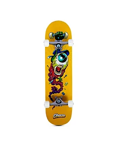 Skate Montado Iniciante Chaze - Monster Amarelo