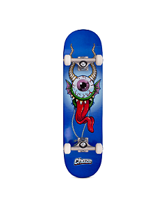 Skate Montado Iniciante Chaze - Monster Azul