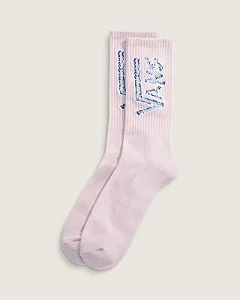 Meia Vans Ledes Crew Pale Petal