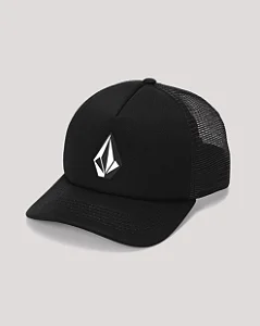 Boné Volcom Full Stone Trucker Preto