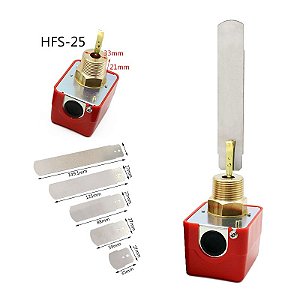 Fluxostato, sensor de fluxo de água 1" 220V 15A EARU HFS-25