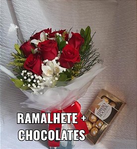 Ramalhete + Chocolates Ferrero Rocher