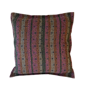 CAPA DE ALMOFADA ESTAMPADA PERUVIAN LILÁS 50CM X50CM