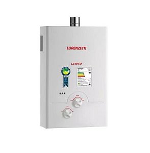 AQUECEDOR LORENZETTI LZ 800 EF 8 LT GN