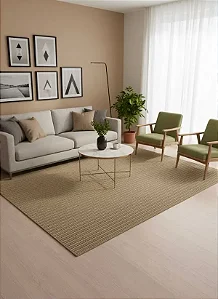 Tapete Antiderrapante Jacquard Riscado