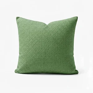 Capa para Almofada em Tecido Linho Olivia Verde Pistache