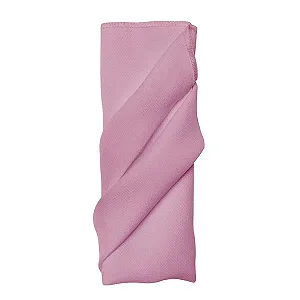 Guardanapo em Tecido Oxford Rosa Envelhecido Rosé Liso - 40x40cm
