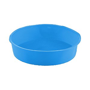 Forma De Bolo Redonda Azul De Silicone - Ajeitaí - Utilidades