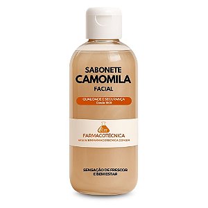Sabonete Facial Camomila - Ação Clareadora e Calmante - RM Farmacotécnica®