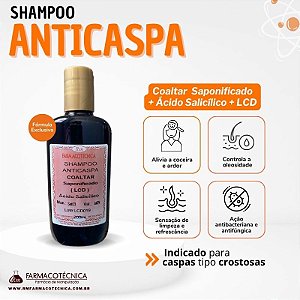 Shampoo Anticaspa Coaltar LCD - RM Farmacotécnica®