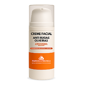 Creme Facial Anti-Rugas e Olheiras - RM Farmacotécnica®