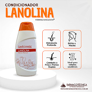 Condicionador Lanolina - RM Farmacotécnica®