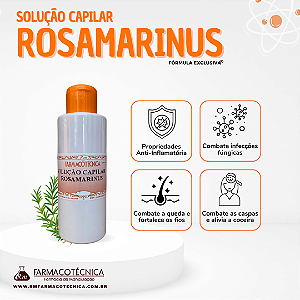 Solução Capilar Rosamarinus - RM Farmacotécnica®