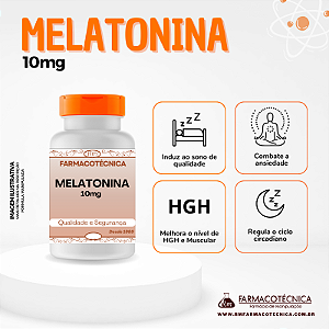 Melatonina 10mg - RM Farmacotécnica® (Cápsulas)