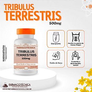 Tribulus Terrestris 750mg - RM Farmacotécnica® (Cápsulas)
